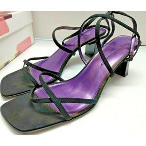 BANDOLINO Purple/Black Platform Pumps Size US 9W /UK 7.5/EU 40